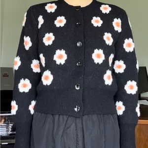 CIDER flower cardigan